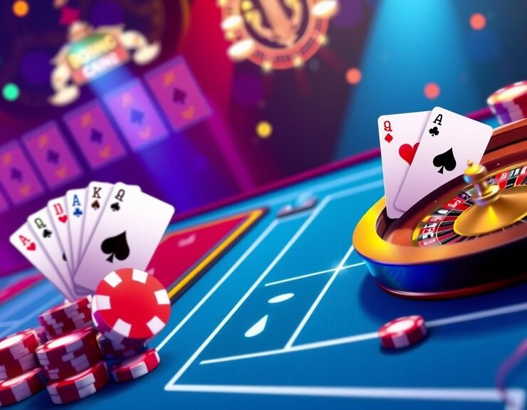 Side-by-side comparison of depo slot app and browser interface on mobile